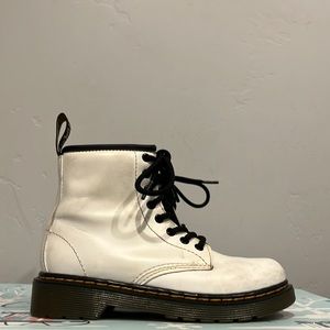 White Dr.Martens size 13 kids